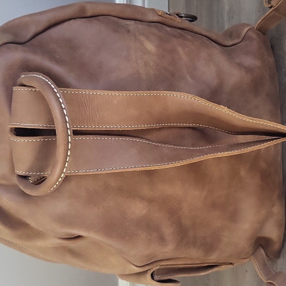 Roots Tribe Leather Back Pack - Picture 7 of 16